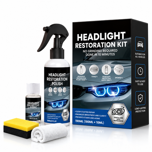 🔥 Headlight Restoration Kit✨