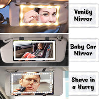 Mivora Car Makeup Mirror
